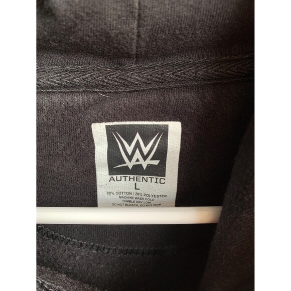 WWE Roman Reigns The Bloodline OG Bloodline Black streetwear hoodie Size L - Picture 6 of 6